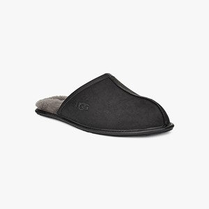 Ugg Scuff Men Slippers Black (8475NLBMZ)